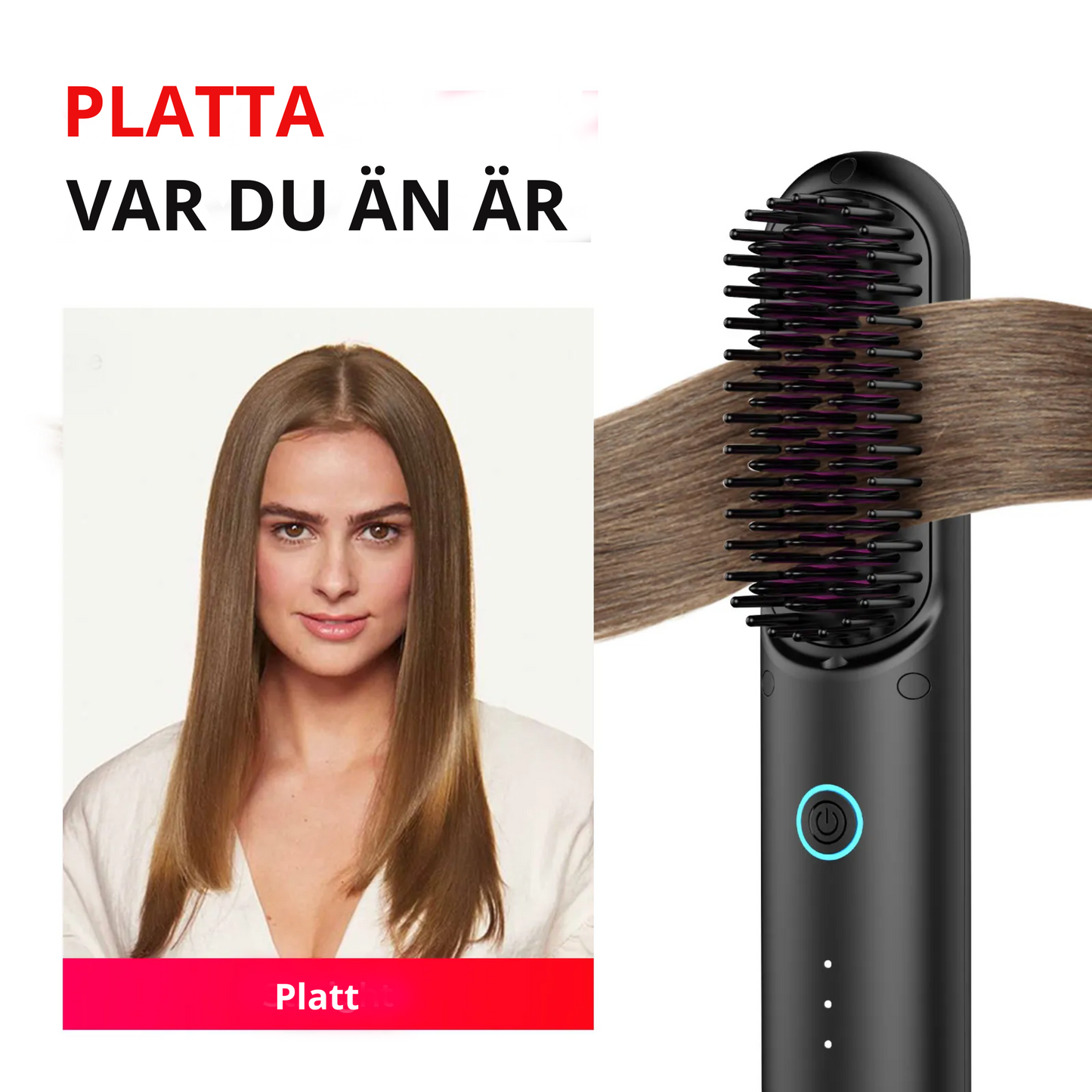 Kitchik Cordless Heat Brush