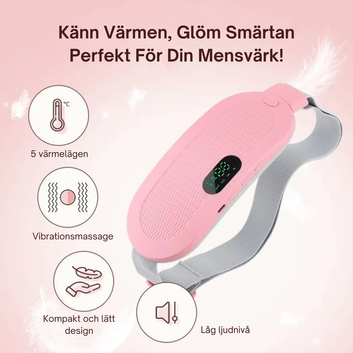 Lana - Värmeband för mensvärk