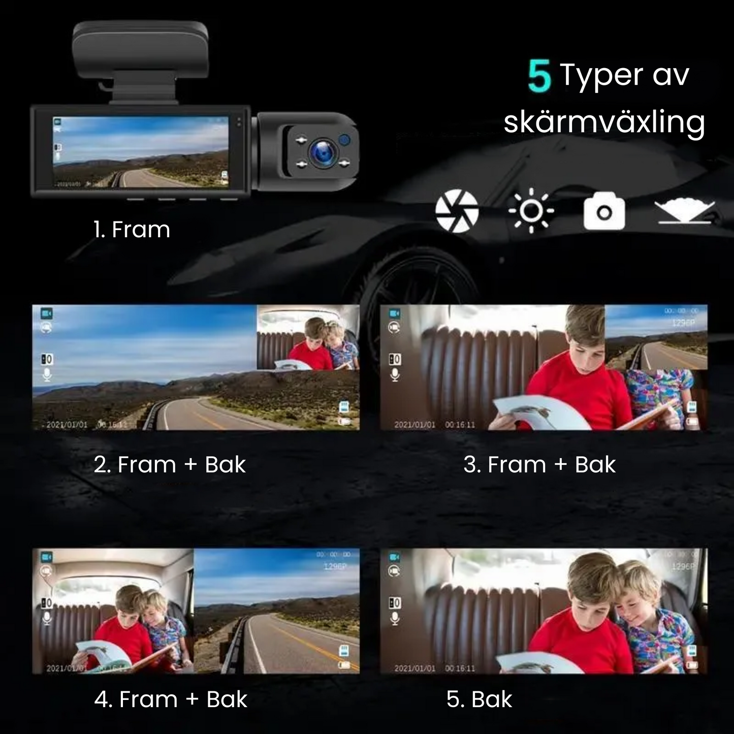 Kitchik Dashcam Pro