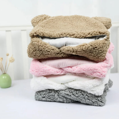 Comfy Bear – Inlindningsfilt för bebisar