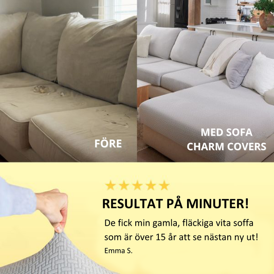 Sofa Charm Covers – Lätt att Rengöra, Lätt att Älska!